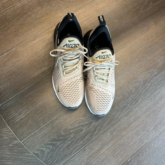 Nike Air 270 Men Beige Khaki/Black size 9.5 Sneakers Tennis Shoes Like New! s-l400.jpg main image 2